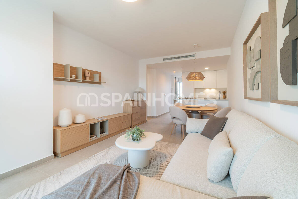 Квартира в Ориуэла, Аликанте, Испания 2 спальни, 73м2 №49112