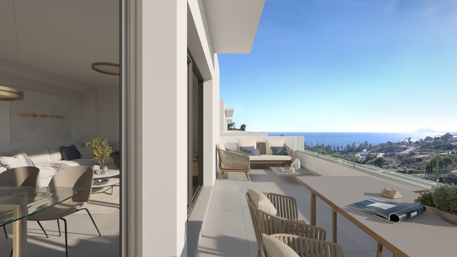 Таунхаус в Blue View Heights, Манильва, Малага, Испания 4 спальни, 121м2 №93948
