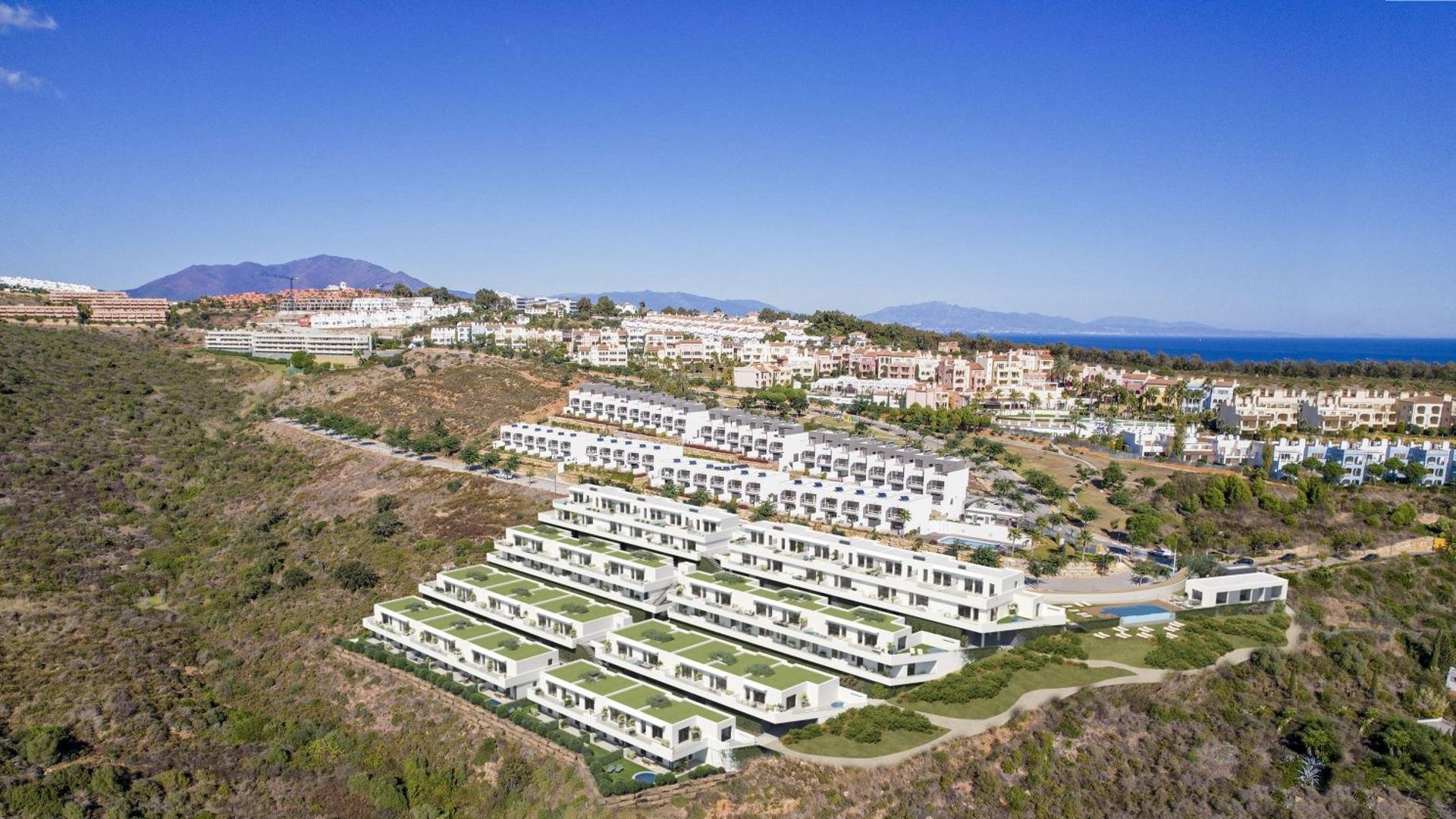 Таунхаус в Blue View Heights, Манильва, Малага, Испания 4 спальни, 121м2 №93948