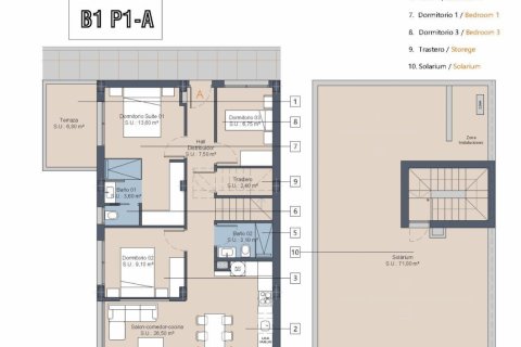 Penthauss pārdošanā Los Alcazares, Murcia, Spānijā 3 istabas, 83 m2 Nr. 117583 - attēls 19