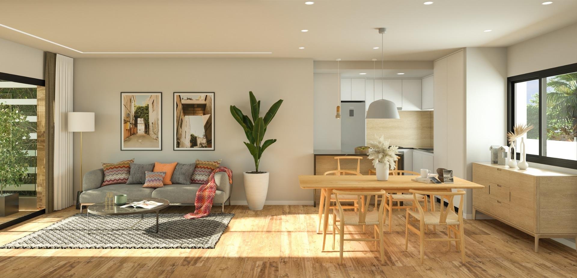 Dzīvoklis Los Alcazares, Murcia, Spānijā 3 istabas, 105 m2 Nr. 117584
