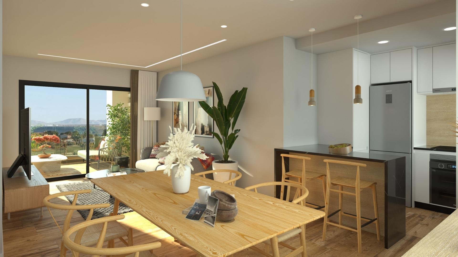 Dzīvoklis Los Alcazares, Murcia, Spānijā 3 istabas, 105 m2 Nr. 117584