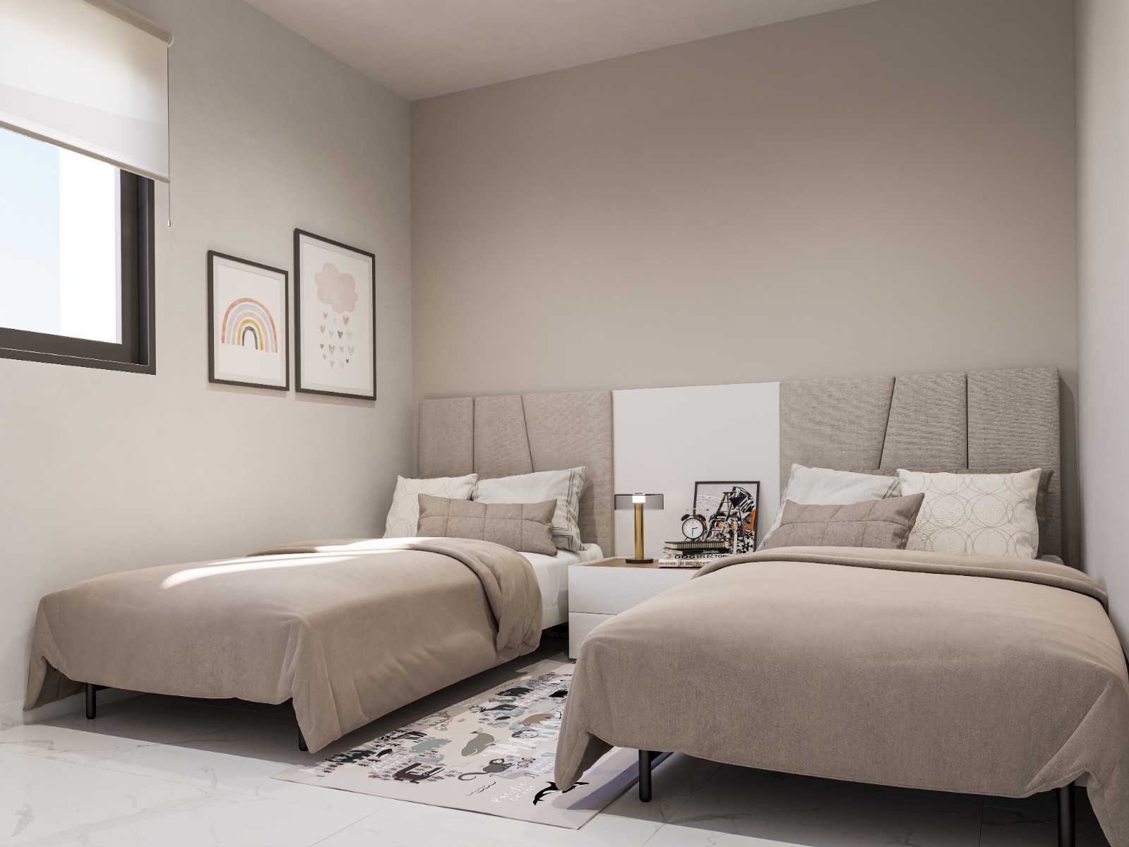 Huoneisto Torrevieja, Alicante, Espanja 1 makuuhuone, 86 m2 No. 89391