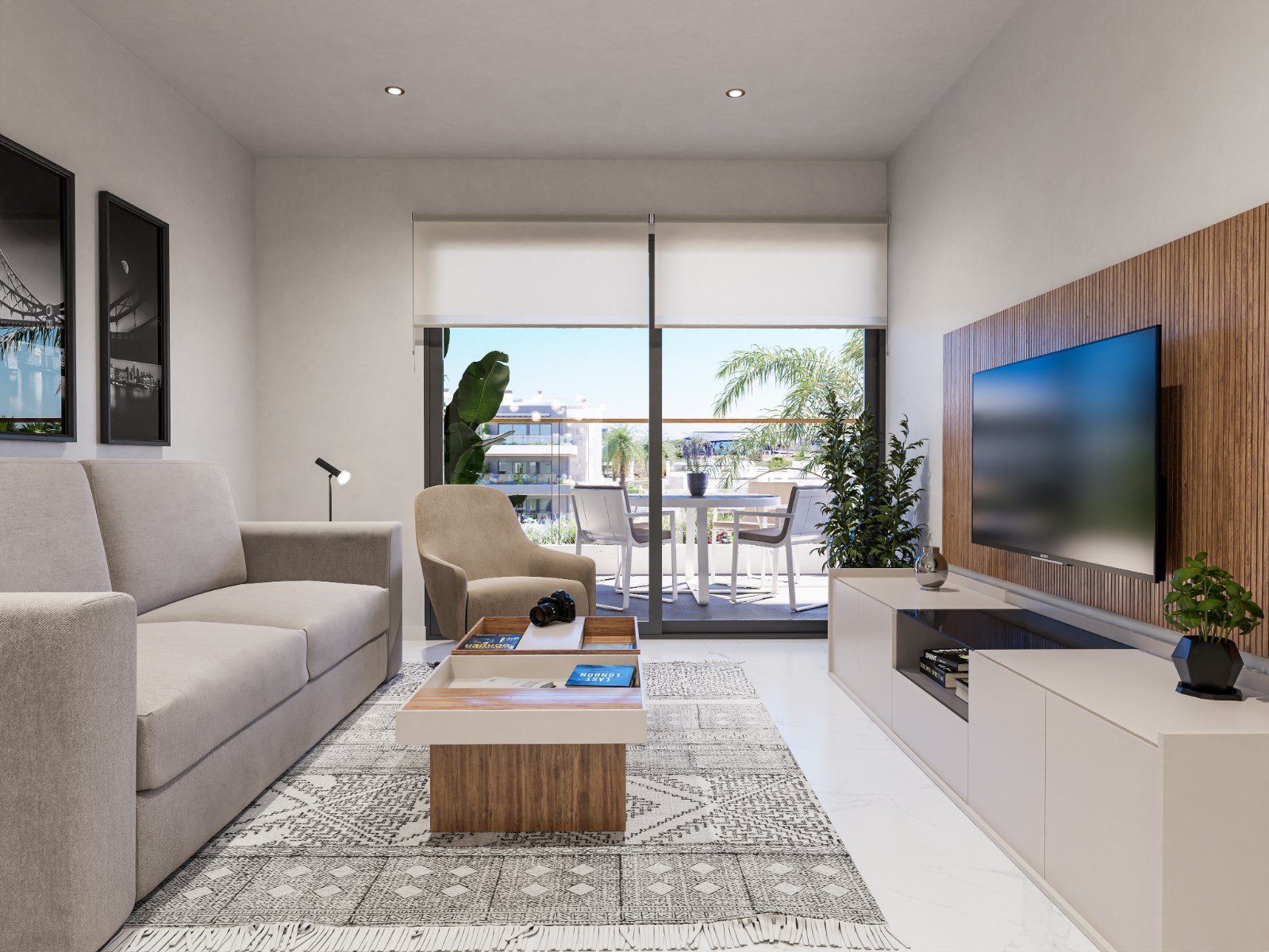 Huoneisto Torrevieja, Alicante, Espanja 1 makuuhuone, 86 m2 No. 89391