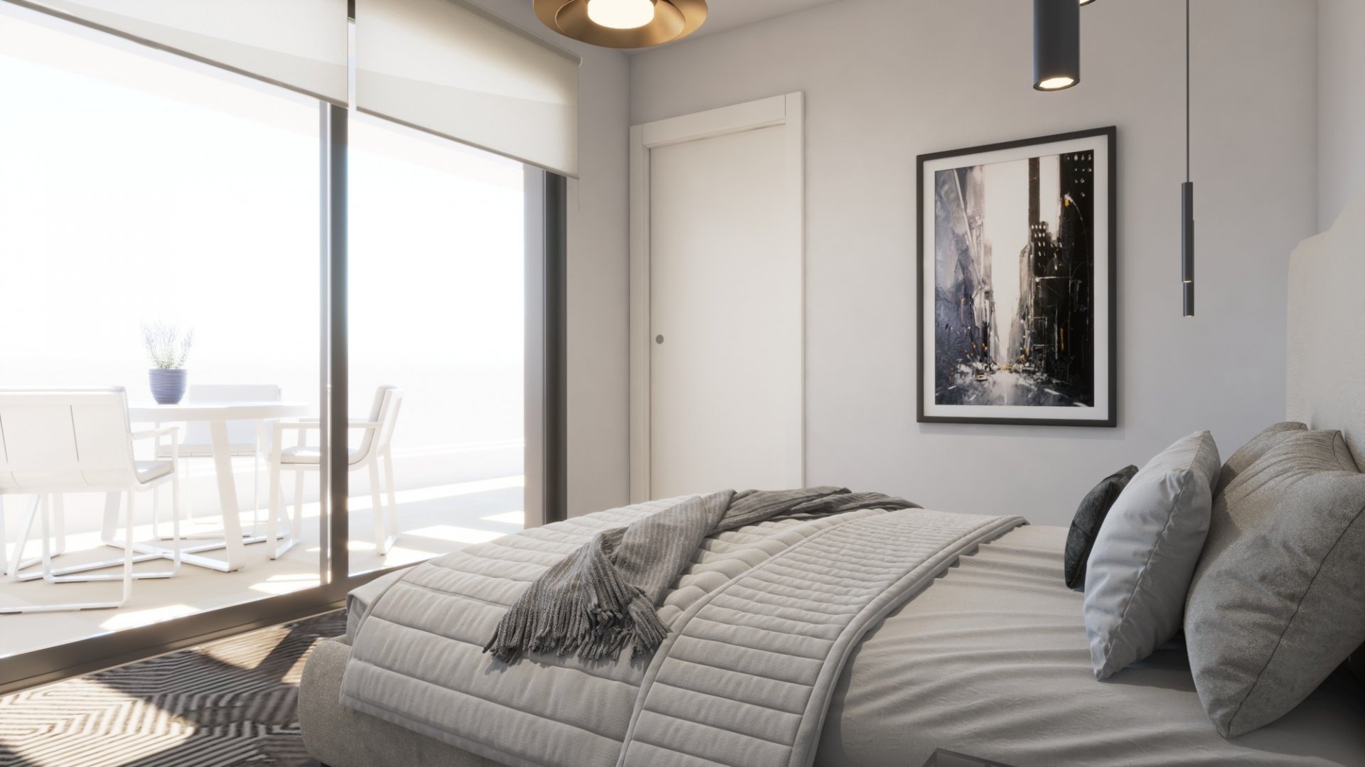 Huoneisto Torrevieja, Alicante, Espanja 1 makuuhuone, 86 m2 No. 89391