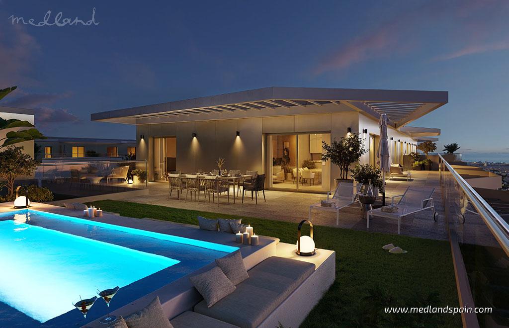 Dzīvoklis Mijas Costa, Malaga, Spānijā 3 istabas, 129 m2 Nr. 108917