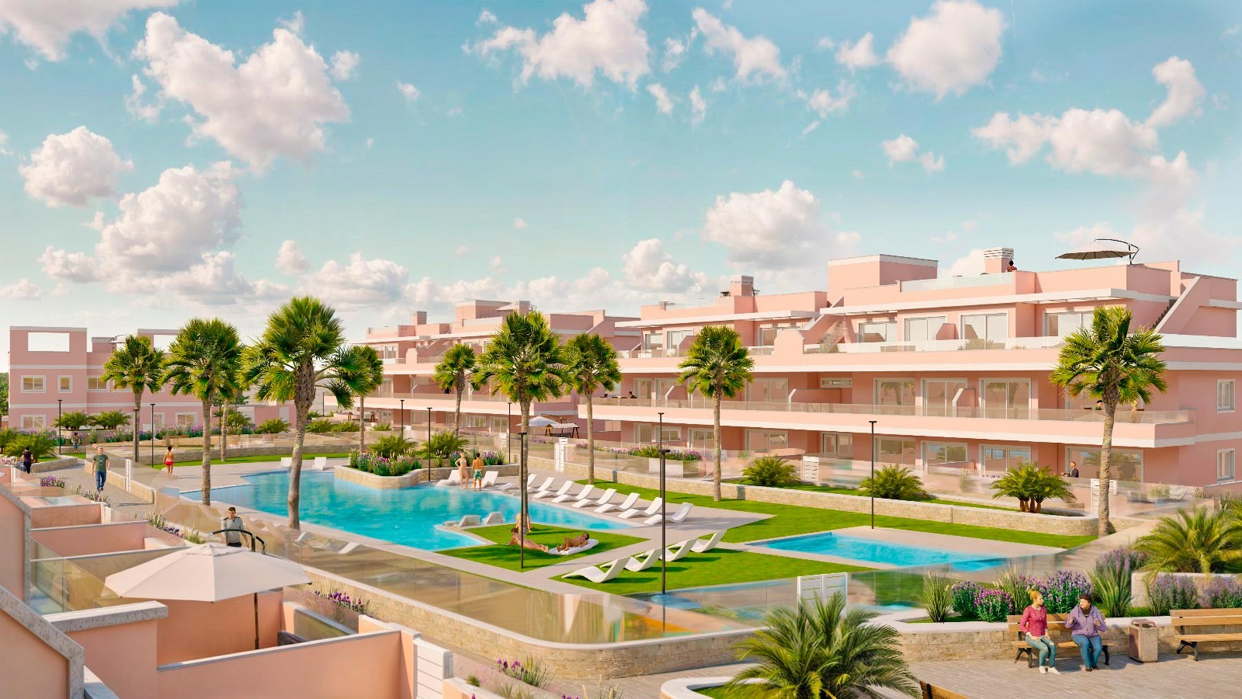 Wohnung in Pilar de la Horadada, Alicante, Spanien 3 Schlafzimmer, 100 m2 Nr. 112415