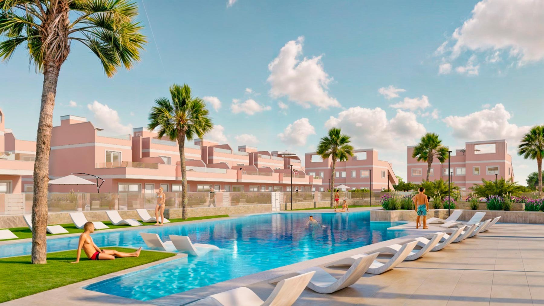 Wohnung in Pilar de la Horadada, Alicante, Spanien 3 Schlafzimmer, 100 m2 Nr. 112415