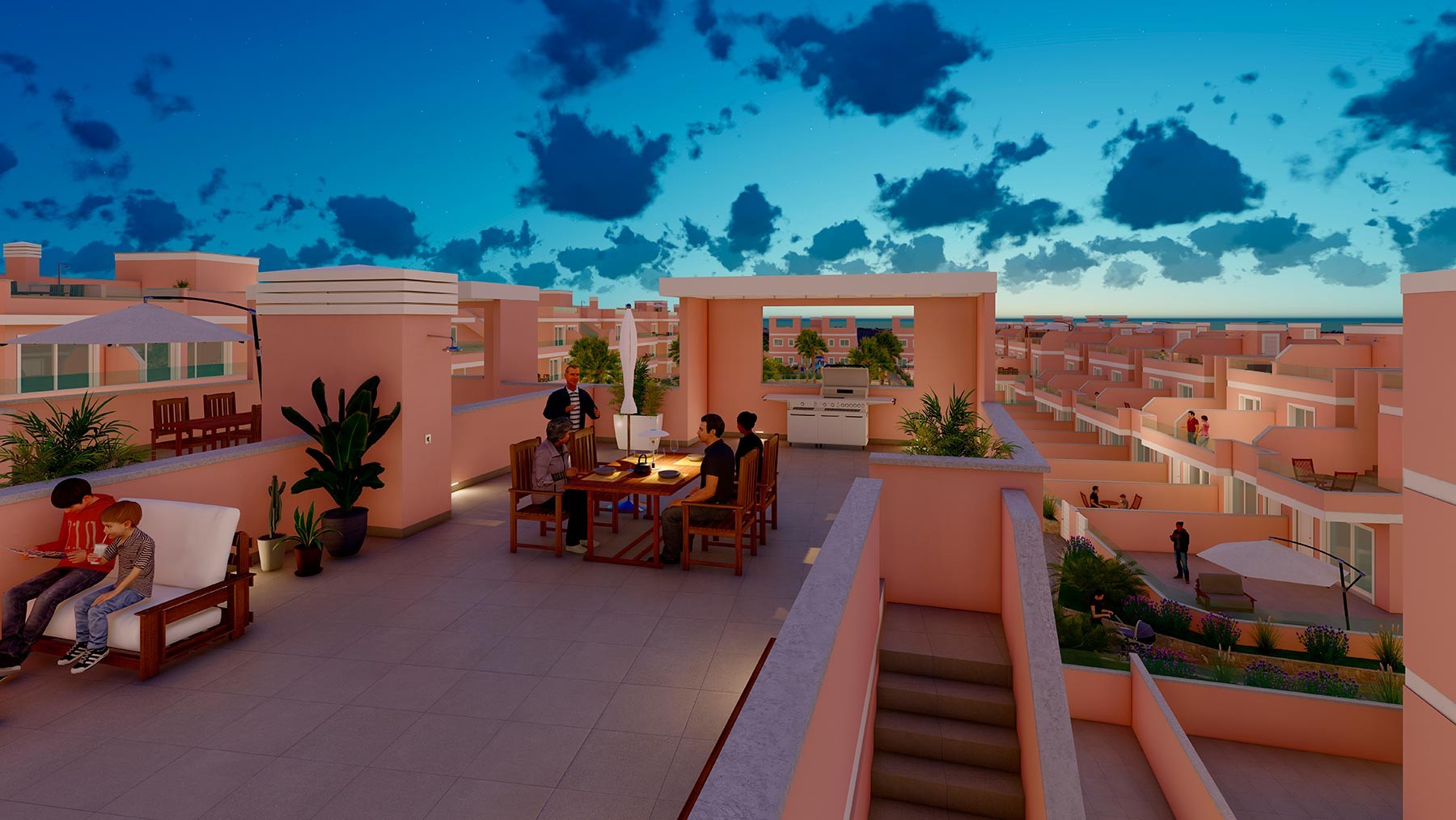 Wohnung in Pilar de la Horadada, Alicante, Spanien 3 Schlafzimmer, 100 m2 Nr. 112415