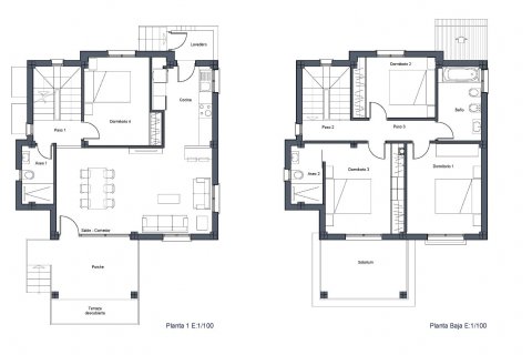 Villa till salu Castalla, Alicante, Spanien 4 sovrum, 117 kvm. Nr. 114876 - foto 10