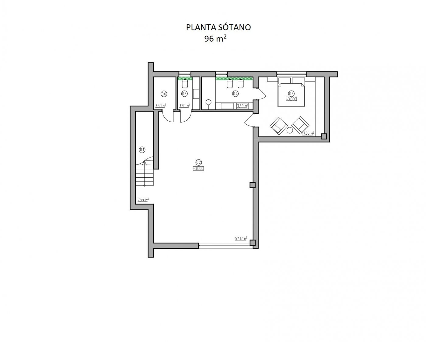 Villa i La Zenia, Alicante, Spanien 4 sovrum, 333 kvm. Nr. 103614