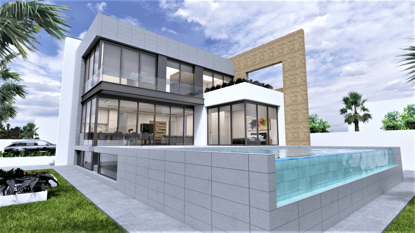 Villa i La Zenia, Alicante, Spanien 4 sovrum, 333 kvm. Nr. 103614