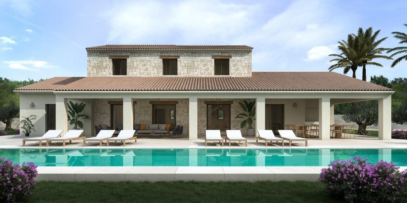 Villa i Moraira, Alicante, Spanien 4 sovrum, 346 kvm. Nr. 103508