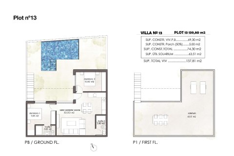 Townhouse à vendre Pilar de la Horadada, Alicante, Espagne, 2 chambres, 69 m2 No. 114117 - photo 7