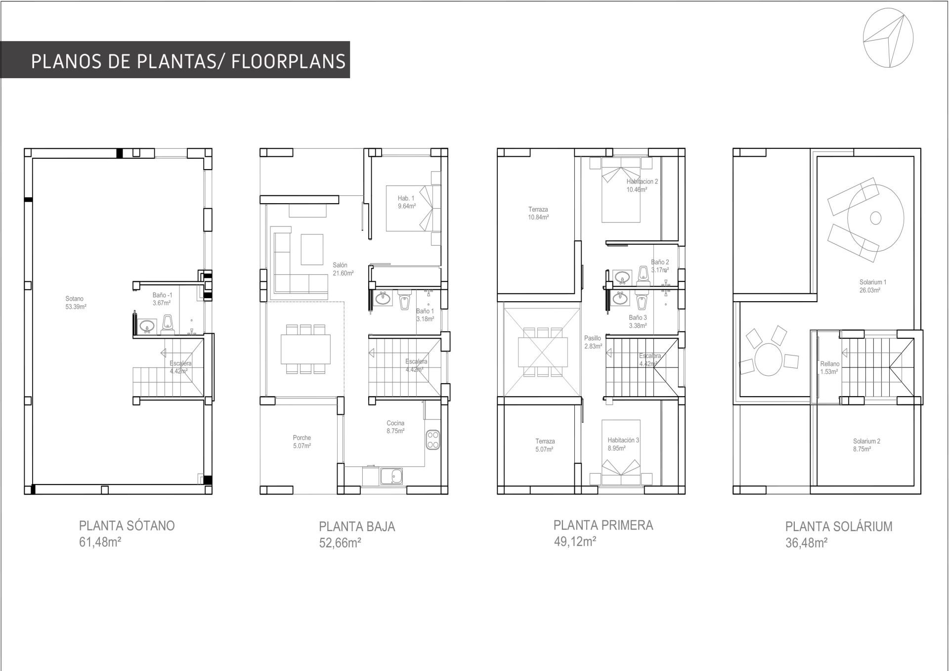 Casa a Torrevieja, Alicante, Spagna 3 camere da letto, 238 mq. N° 95740