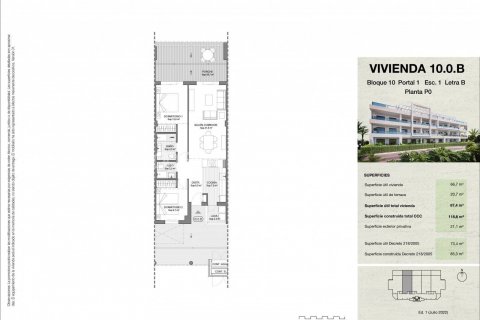 Huoneisto myytävänä Mijas, Malaga, Espanja, 2 makuuhuonetta, 97 m2 No. 57246 - kuva 13