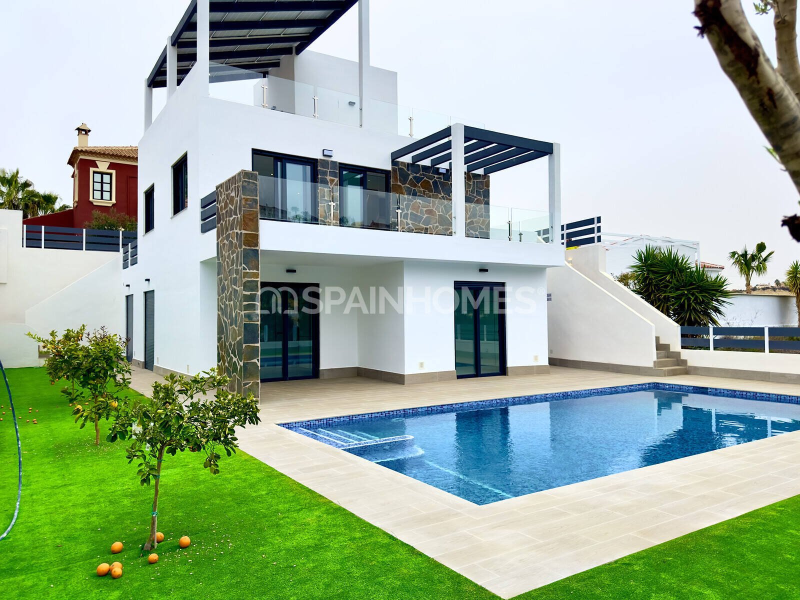 Villa in Rojales, Alicante, Spain 3 bedrooms, 302 sq.m. No. 55734