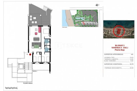 Huoneisto myytävänä Denia, Alicante, Espanja, 2 makuuhuonetta, 80 m2 No. 92025 - kuva 24