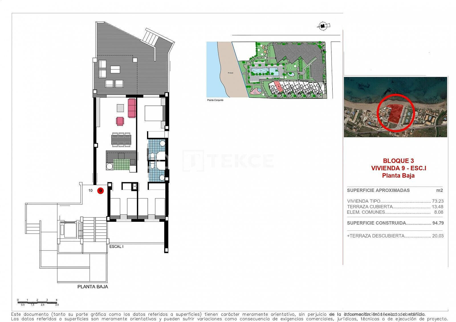 Lägenhet i Denia, Alicante, Spanien 2 sovrum, 80 kvm. Nr. 92025
