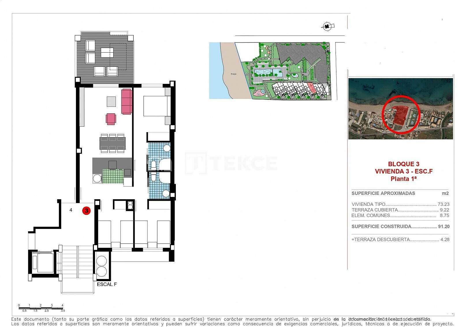 Lägenhet i Denia, Alicante, Spanien 2 sovrum, 80 kvm. Nr. 92025