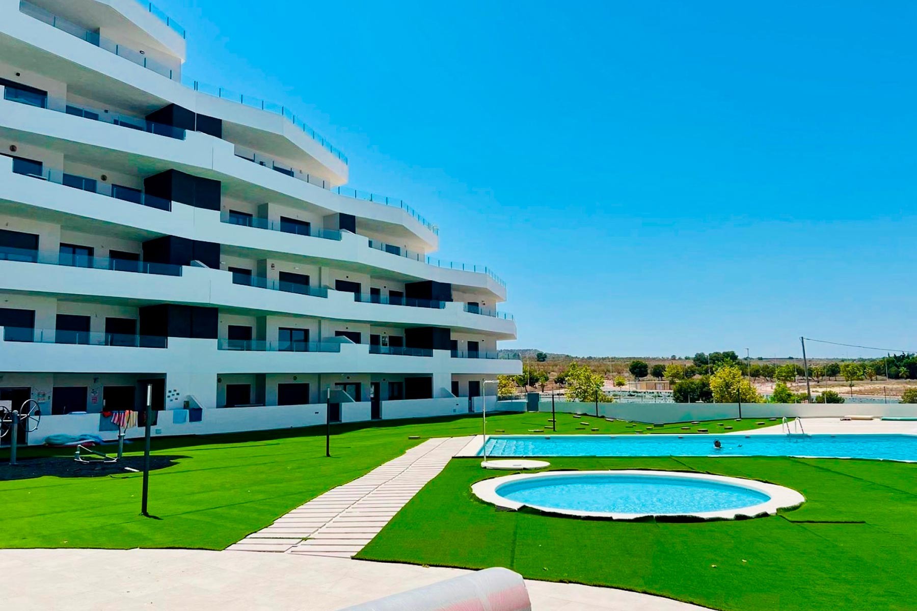 Lägenhet i San Miguel de Salinas, Alicante, Spanien 2 sovrum, 65 kvm. Nr. 112292