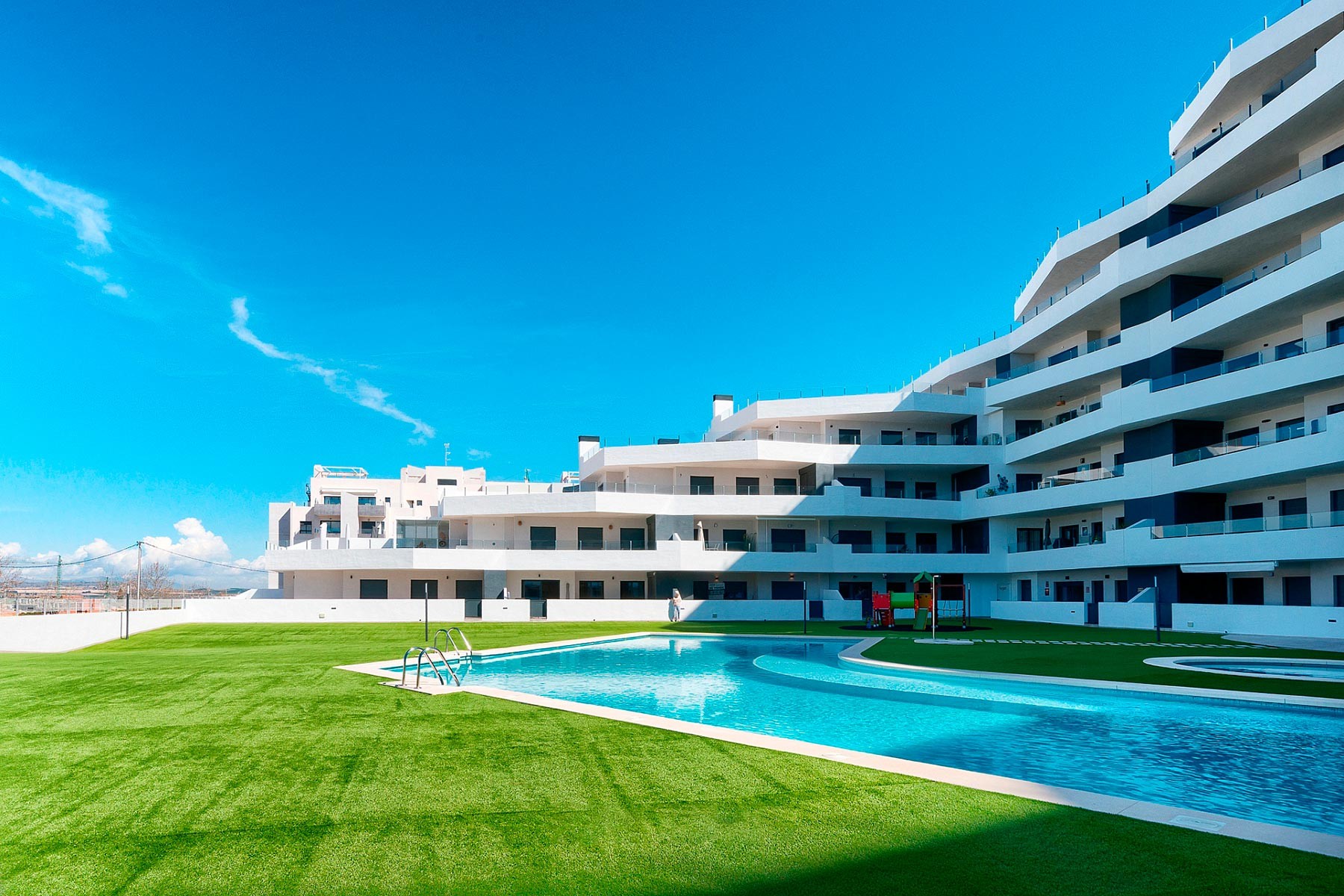 Lägenhet i San Miguel de Salinas, Alicante, Spanien 2 sovrum, 65 kvm. Nr. 112292