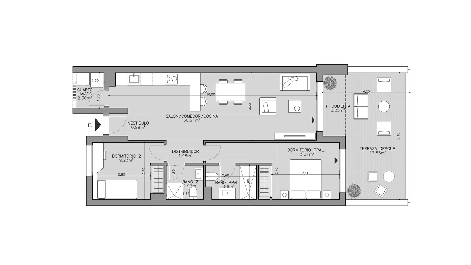 Apartamento en Altara Alcaidesa, La Alcaidesa, Cádiz, España 2 dormitorios, 95 m2 No. 93655
