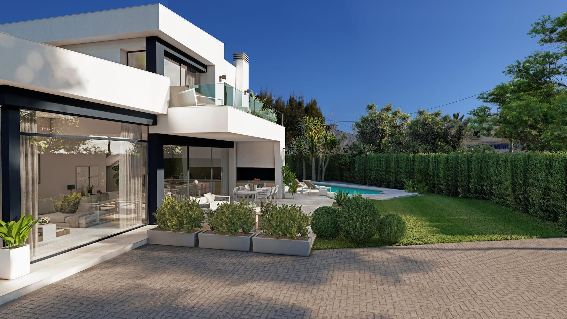 Villa en Benissa, Alicante, España 3 dormitorios, 476 m2 No. 88962