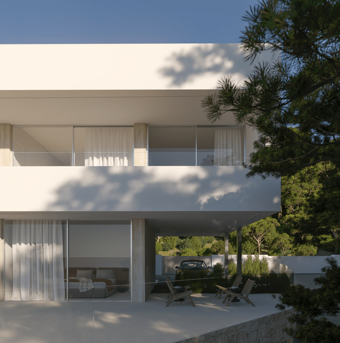 Villa Moraira, Alicante, Spānijā 4 istabas, 423 m2 Nr. 88963