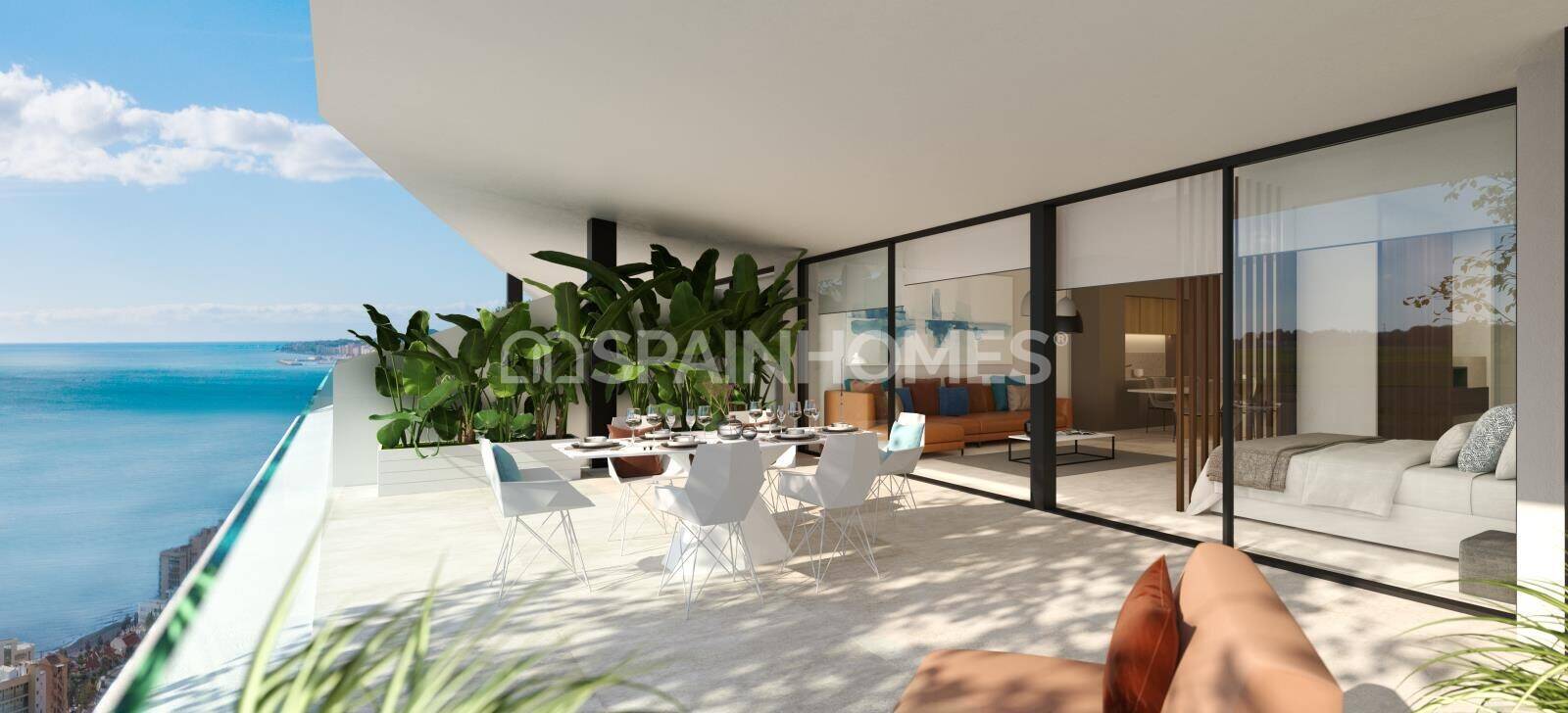 Penthouse w Fuengirola, Malaga, Hiszpania 3 sypialnie, 141 mkw. nr 48627