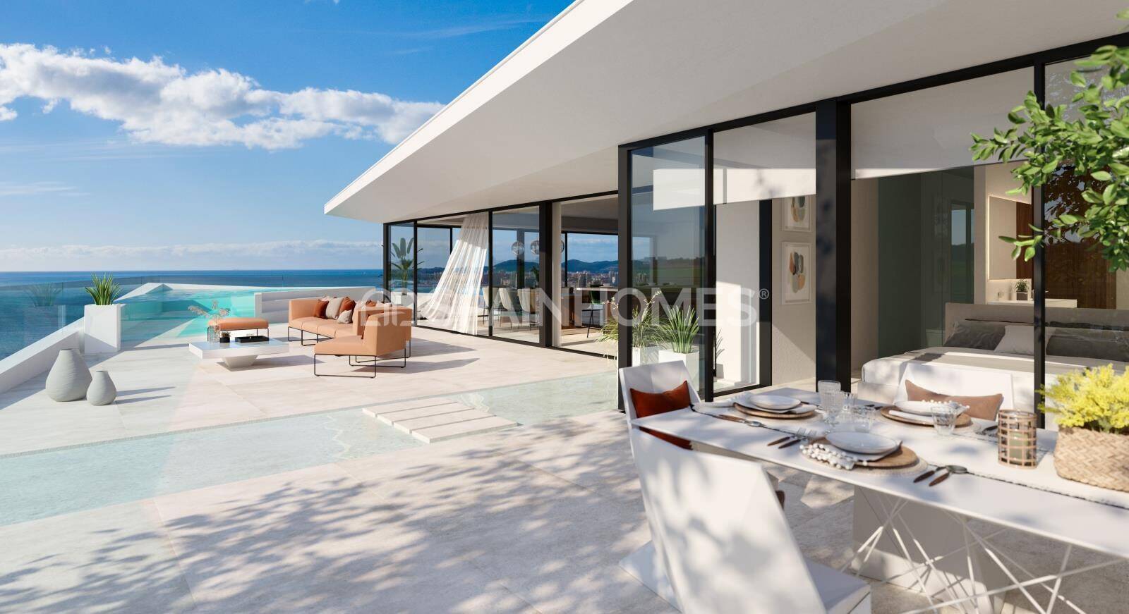 Penthouse w Fuengirola, Malaga, Hiszpania 3 sypialnie, 141 mkw. nr 48627