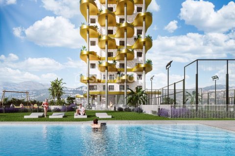 Квартира в Кальпе, Аликанте, Испания 3 спальни, 110м2 №60393