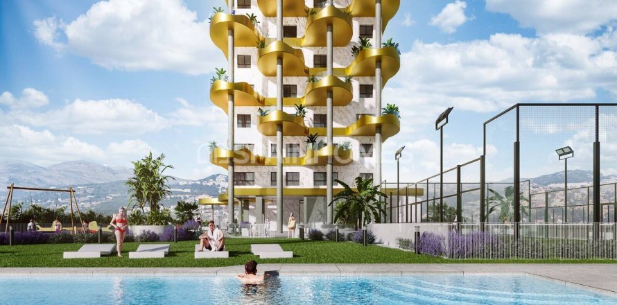 Lägenhet i Calpe, Alicante, Spanien 3 sovrum, 110 kvm. Nr. 60393