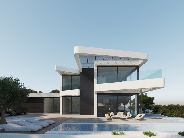 Villa a Altea, Alicante, Spagna 3 camere da letto, 220 mq. N° 84696