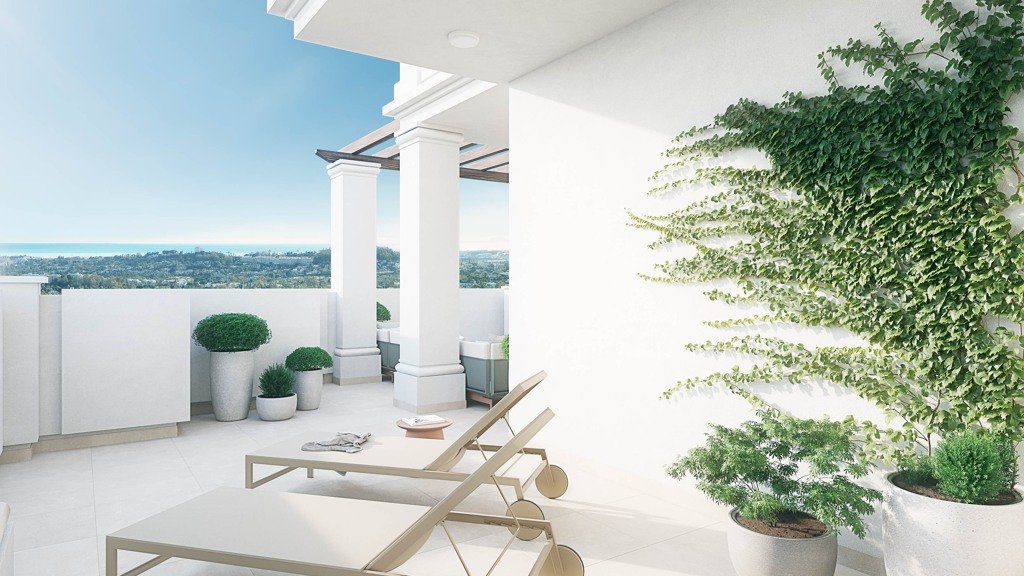 Penthauss Marbella, Malaga, Spānijā 2 istabas, 106 m2 Nr. 88349