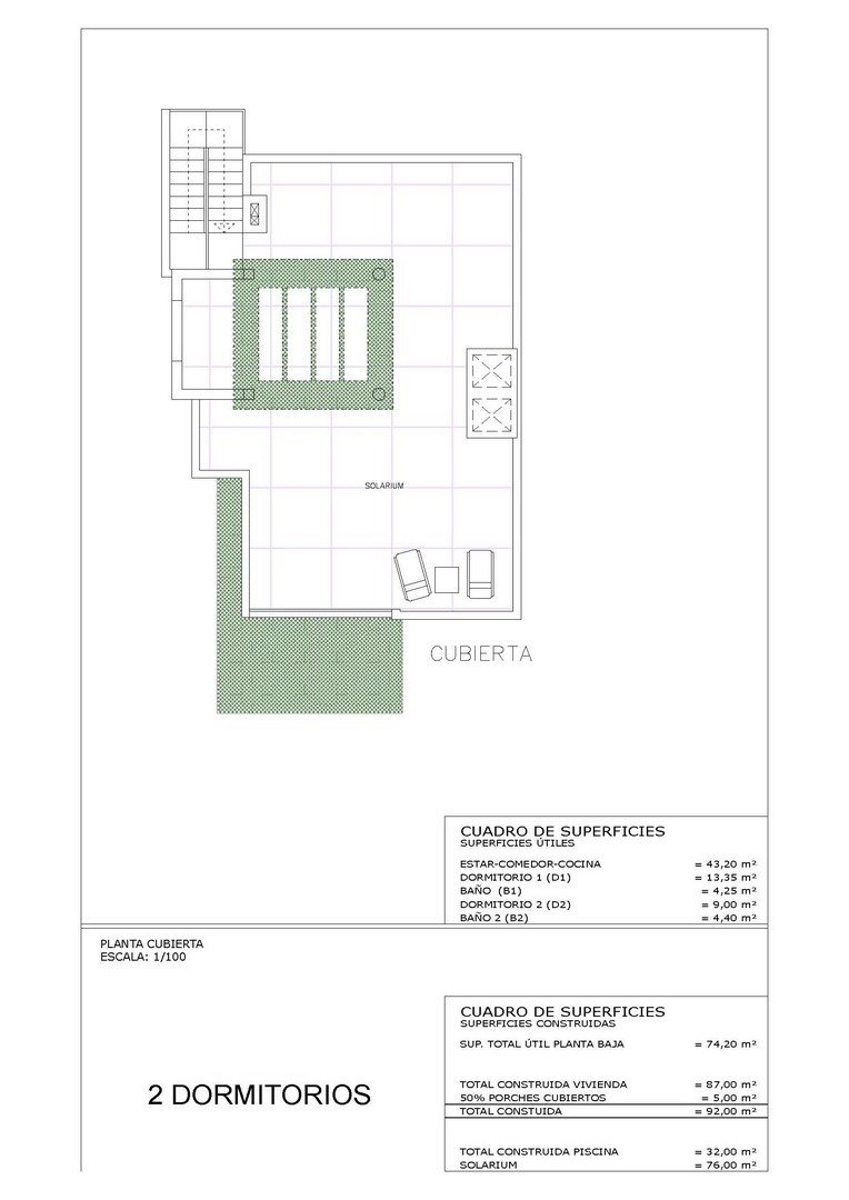 Villa a Cartagena, Murcia, Spagna 2 camere da letto, 92 mq. N° 111228