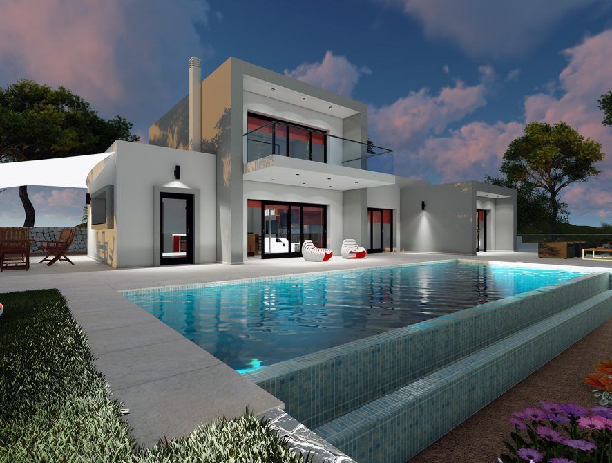House à Benissa, Alicante, Espagne 3 chambres, 193 m2 No. 95496