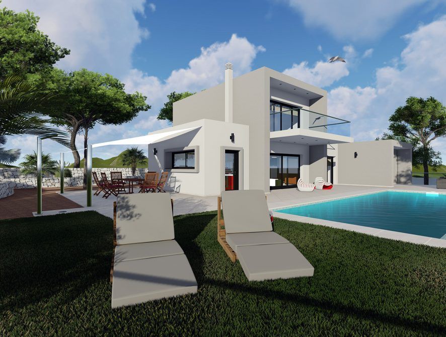 House à Benissa, Alicante, Espagne 3 chambres, 193 m2 No. 95496