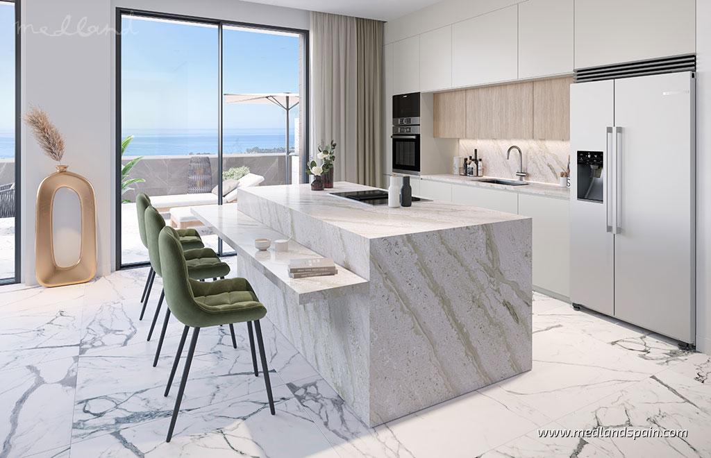 Lägenhet i Estepona, Malaga, Spanien 5 sovrum, 256 kvm. Nr. 108681