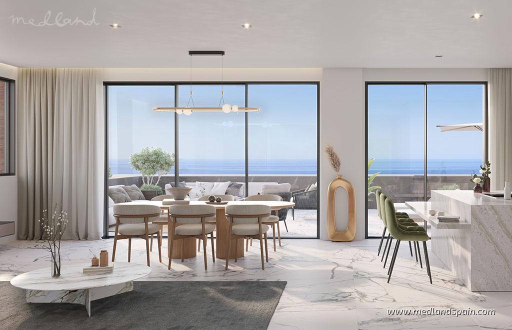 Lägenhet i Estepona, Malaga, Spanien 5 sovrum, 256 kvm. Nr. 108681