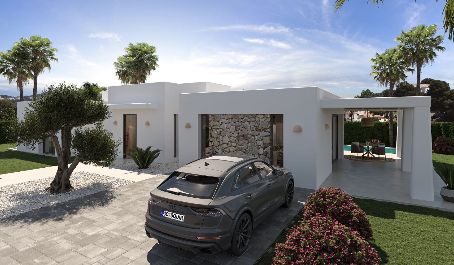 Villa en Jávea, Alicante, España 4 dormitorios, 236 m2 No. 95340