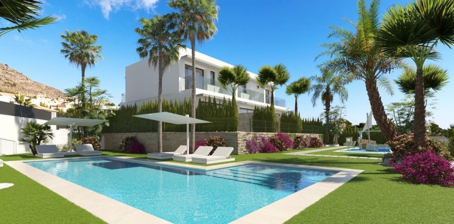 Villa Finestrat, Alicante, Spagna 3 camere da letto, 109 mq. N° 114155