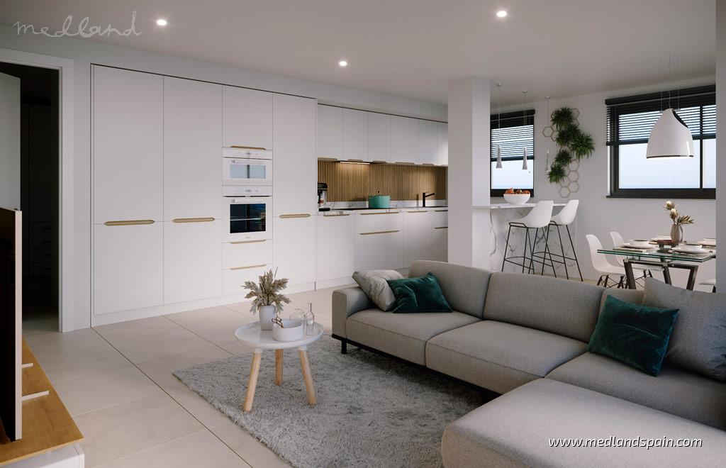 Apartament w Santa Pola, Alicante, Hiszpania 2 sypialnie, 94 mkw. nr 105277