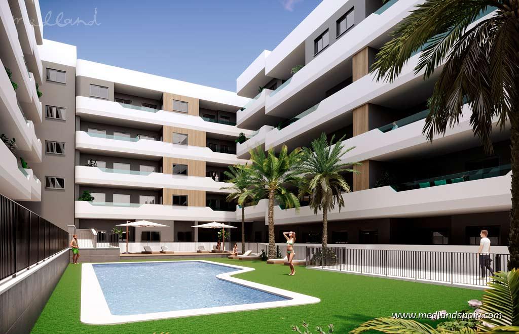 Apartament w Santa Pola, Alicante, Hiszpania 2 sypialnie, 94 mkw. nr 105277
