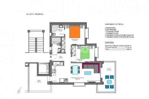 Apartament Orihuela, Alicante, Hiszpania 2 sypialnie, 65 mkw. nr 98457 – zdjęcie 30