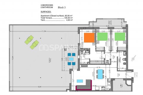 Apartament Orihuela, Alicante, Hiszpania 2 sypialnie, 65 mkw. nr 98457 – zdjęcie 28