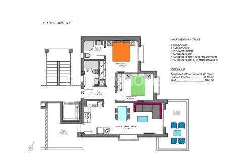 Apartamento en venta Orihuela, Alicante, España 2 dormitorios, 65 m2 No. 98456 - foto 30