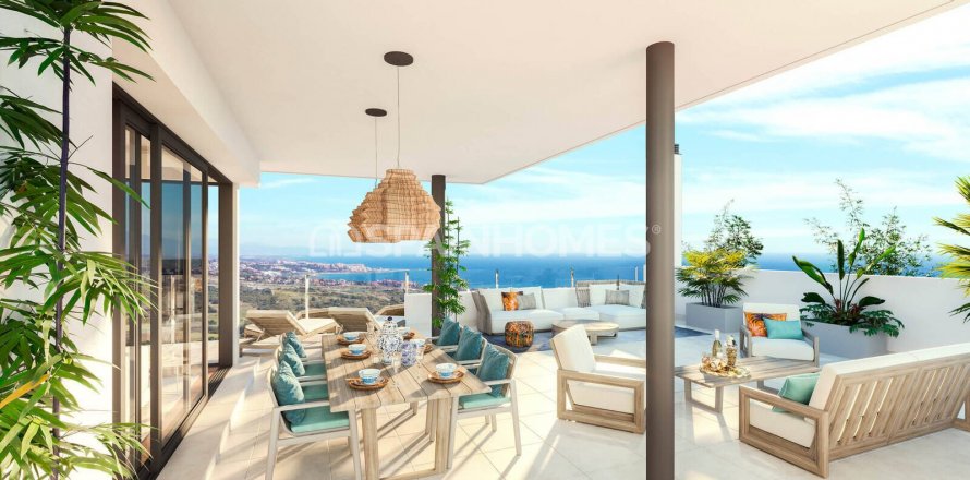 Penthouse Casares, Malaga, Spain 3 bedrooms, 151 sq.m. No. 83739