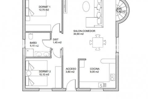 Villa for sale Pilar de la Horadada, Alicante, Spain 3 bedrooms, 191 sq.m. No. 53212 - photo 12
