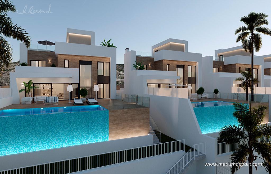 Villa in Finestrat, Alicante, Spanien 3 Schlafzimmer, 486 m2 Nr. 34578